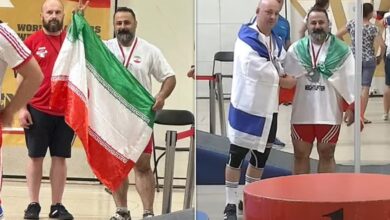 وزنه‌بردار ایرانی، مصطفی رجایی لنگرودی به دلیل دست دادن با ورزشکار اسرائیلی مادام‌العمر محروم شد
