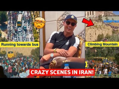 کریستیانو رونالدو در تهران مورد استقبال حیرت انگیز هواداران قرار گرفت