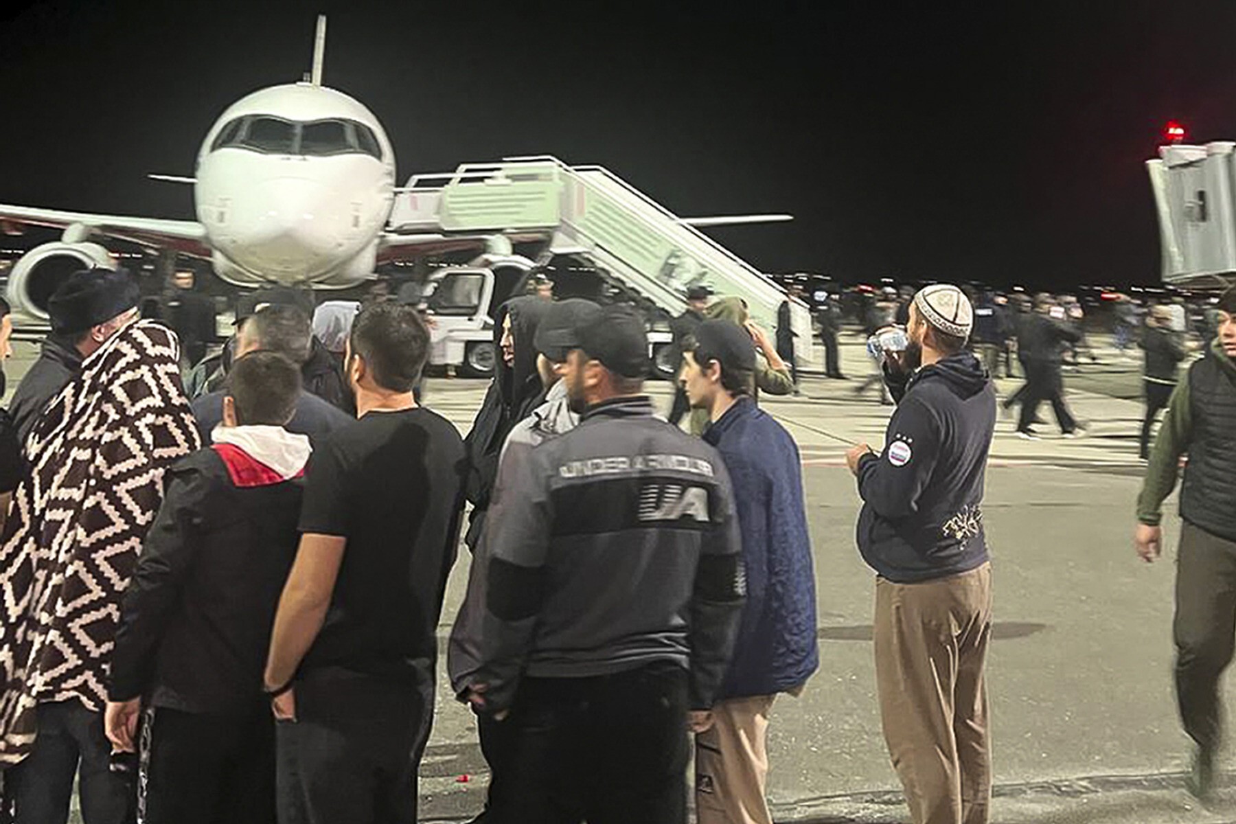 حمله به مسافران یهودی در فرودگاهی در داغستان، روسیه