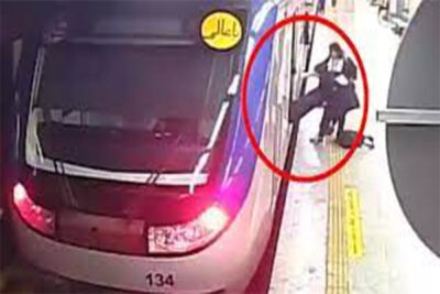 آرمیتا گراوند دختر 16 ساله در پی حادثه مترو تهران به کما رفت