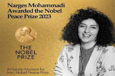 شاهزاده رضا پهلوی: اهدای جایزه صلح نوبل به نرگس محمدی به رسمیت شناختن مبارزه ملی در ایران است
