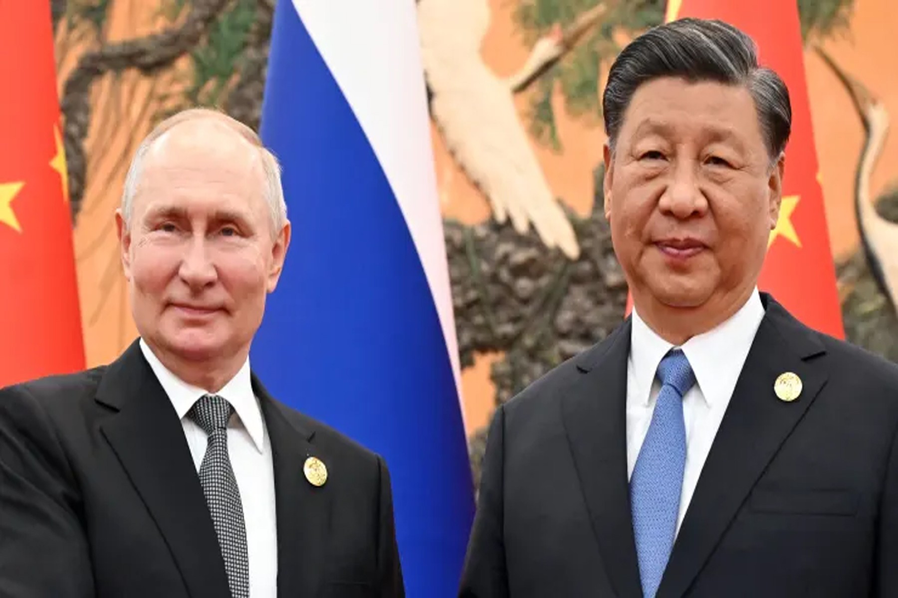 پوتین: روسیه و چین در حال ایجاد اتحاد نظامی نیستند