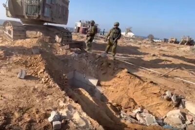 عملیات ارتش اسرائیل، نفوذ به شبکه گسترده و مخفی تونل‌های حماس