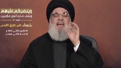 سید حسن نصرالله، رهبر حزب الله ارتش اسرائیل را مسئول قتل عام اسرائیلی‌ها می‌داند