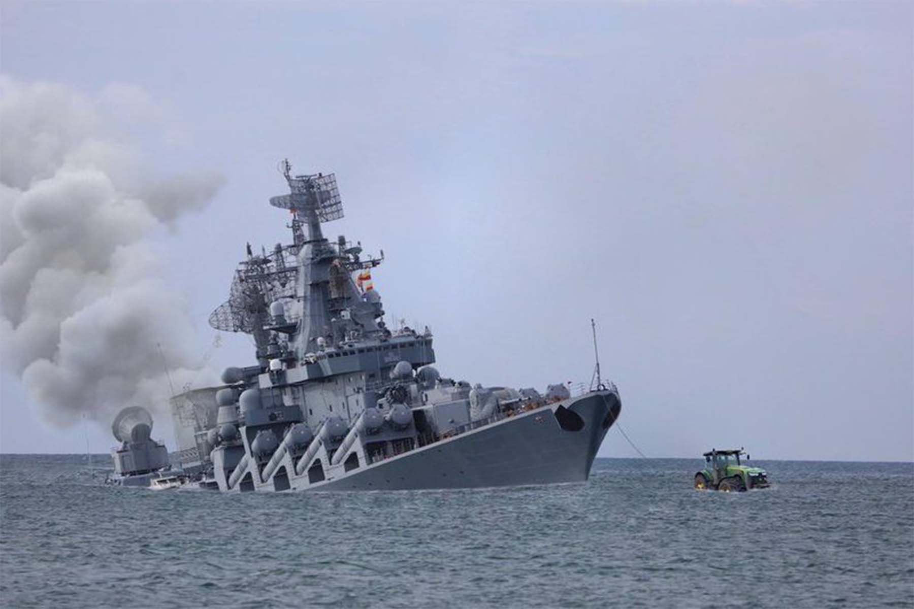 ارتش اوکراین مدعی شد ۱۵ کشتی روسی در دریای سیاه منهدم شده است