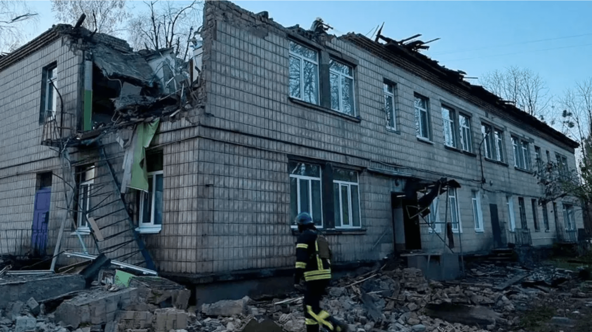 روسیه بزرگترین حمله پهپادی را به کی‌یف انجام داد