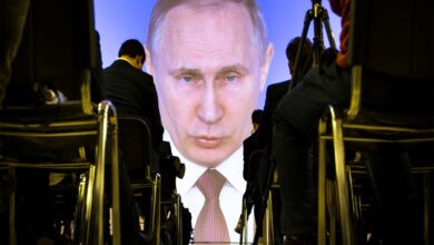 پوتین برای پنجمین بار نامزد رئیس جمهوری روسیه می شود