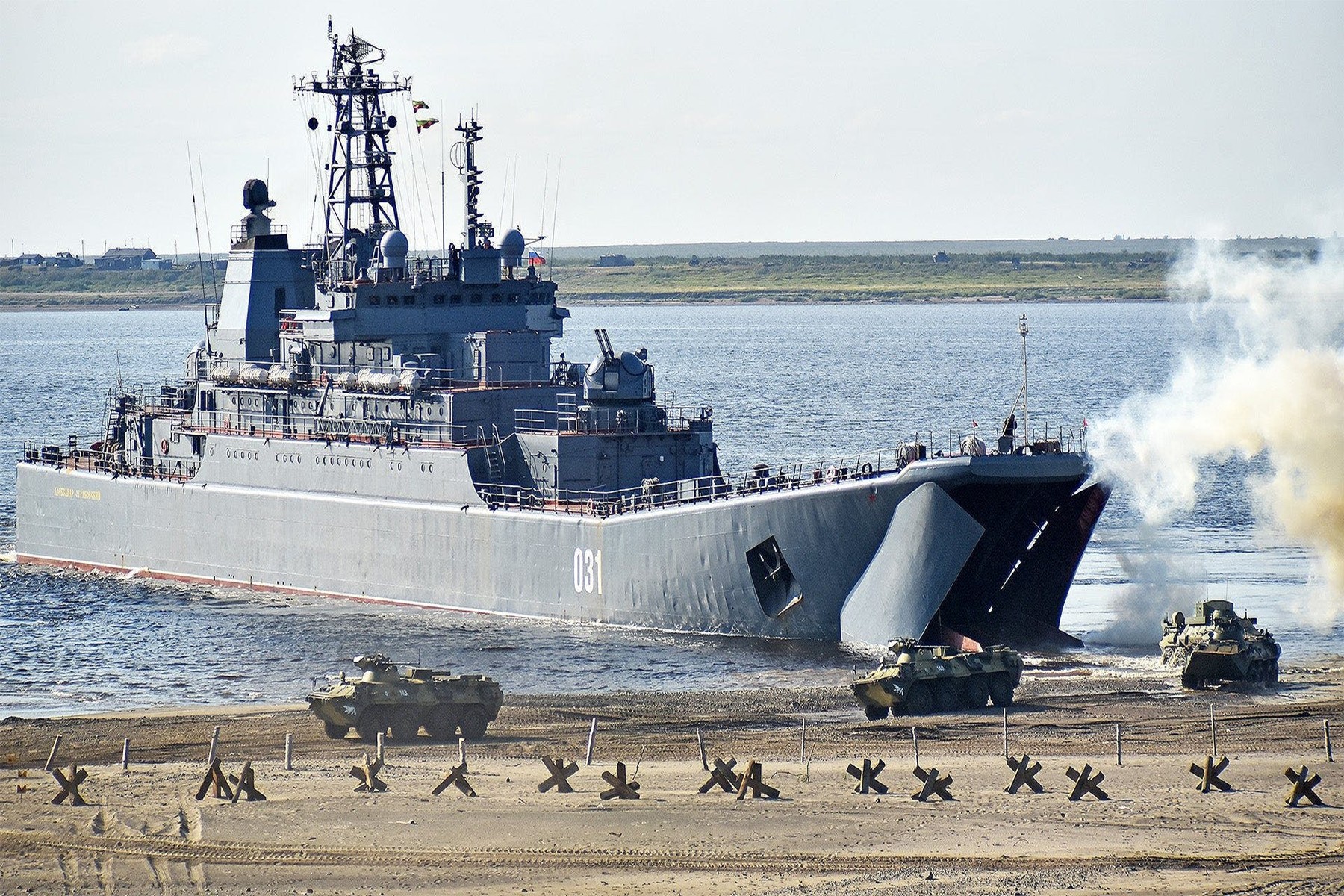 اوکراین مدعی است کشتی روسی را منهدم کرده است