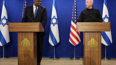 وزیر دفاع آمریکا و مقامات اسرائیلی درباره غزه پس از حماس در کرانه باختری گفتگو کردند