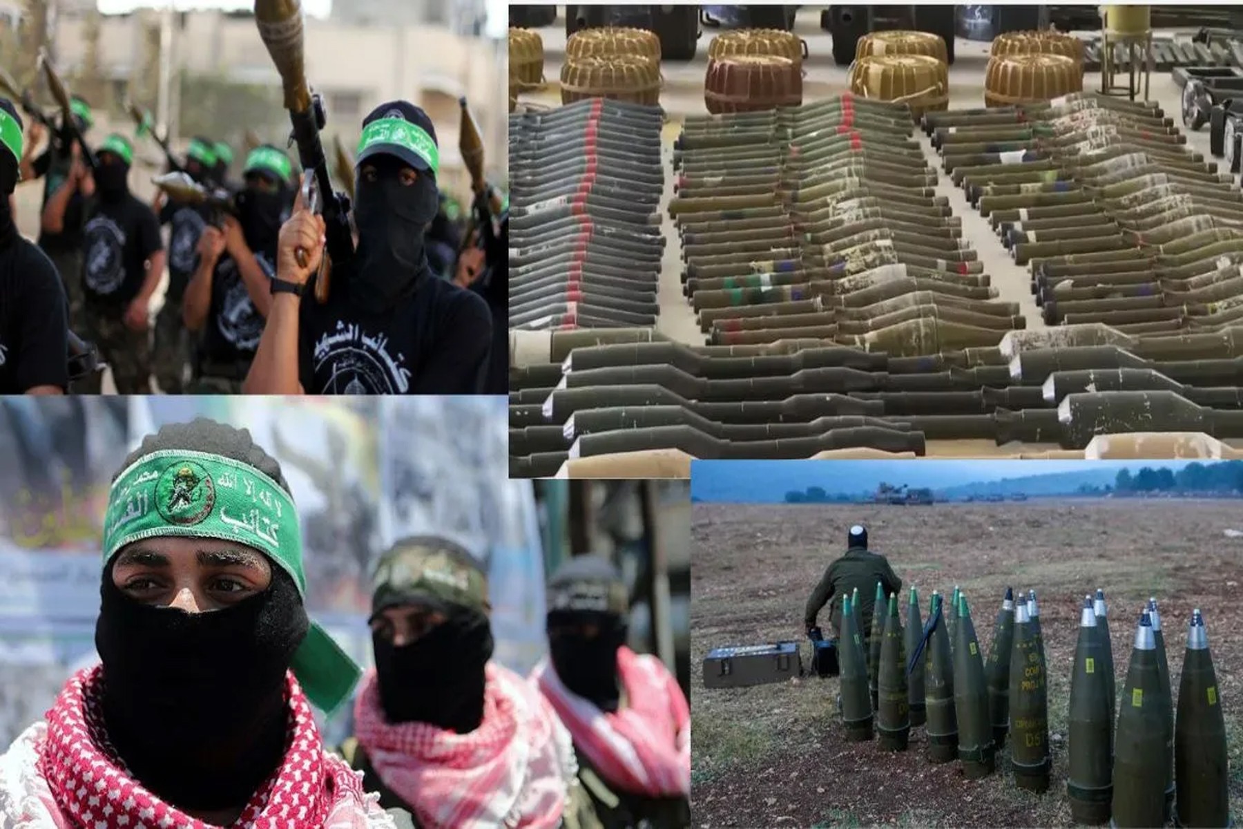حماس با مجموعه ای از تسلیحات ساخت جمهوری اسلامی، چین، روسیه و کره شمالی می‌جنگد