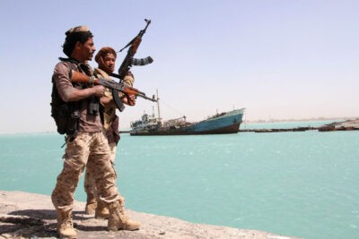 کشتی جنگی جمهوری اسلامی با افزایش تنش وارد دریای سرخ شد
