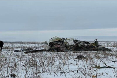 هواپیمای نظامی روسیه در نزدیکی اوکراین سقوط کرد و 74 سرنشین آن کشته شدند