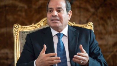 رئیس جمهور مصر با رئیس سیا و نخست وزیر قطر برای تامین آتش بس غزه دیدار کرد