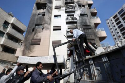 سوریه: حمله موشکی اسرائیل به ساختمانی در دمشق دو کشته بر جای گذاشت