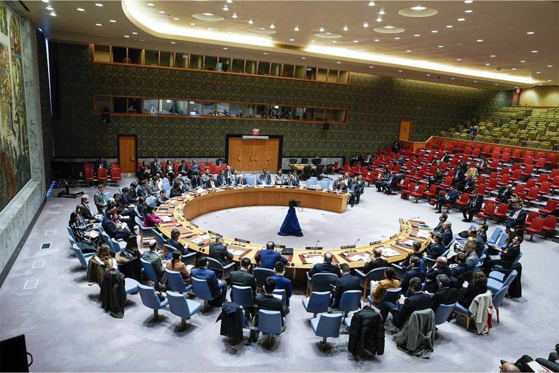 روسیه در سازمان ملل آمریکا را به تجاوز به عراق و سوریه با هدف حفظ سلطه جهانی خود متهم کرد