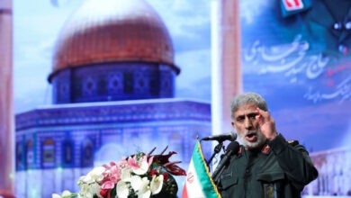 فرمانده سپاه قدس می گوید اسرائیل در ماه رمضان از کرانه باختری وحشت کرده است
