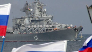 اوکراین مدعی است یک کشتی جنگی دیگر روسیه را در دریای سیاه غرق کرده است