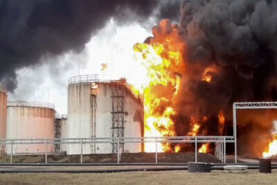 اوکراین تولید پالایشگاه روسیه را در حملات فرامرزی به تاسیسات نفتی مختل کرد
