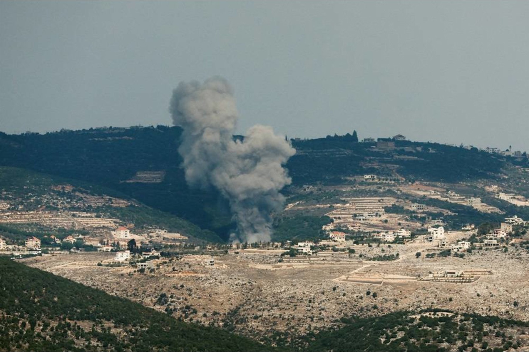 تبادل آتش حزب الله و اسرائیل در سراسر مرز لبنان
