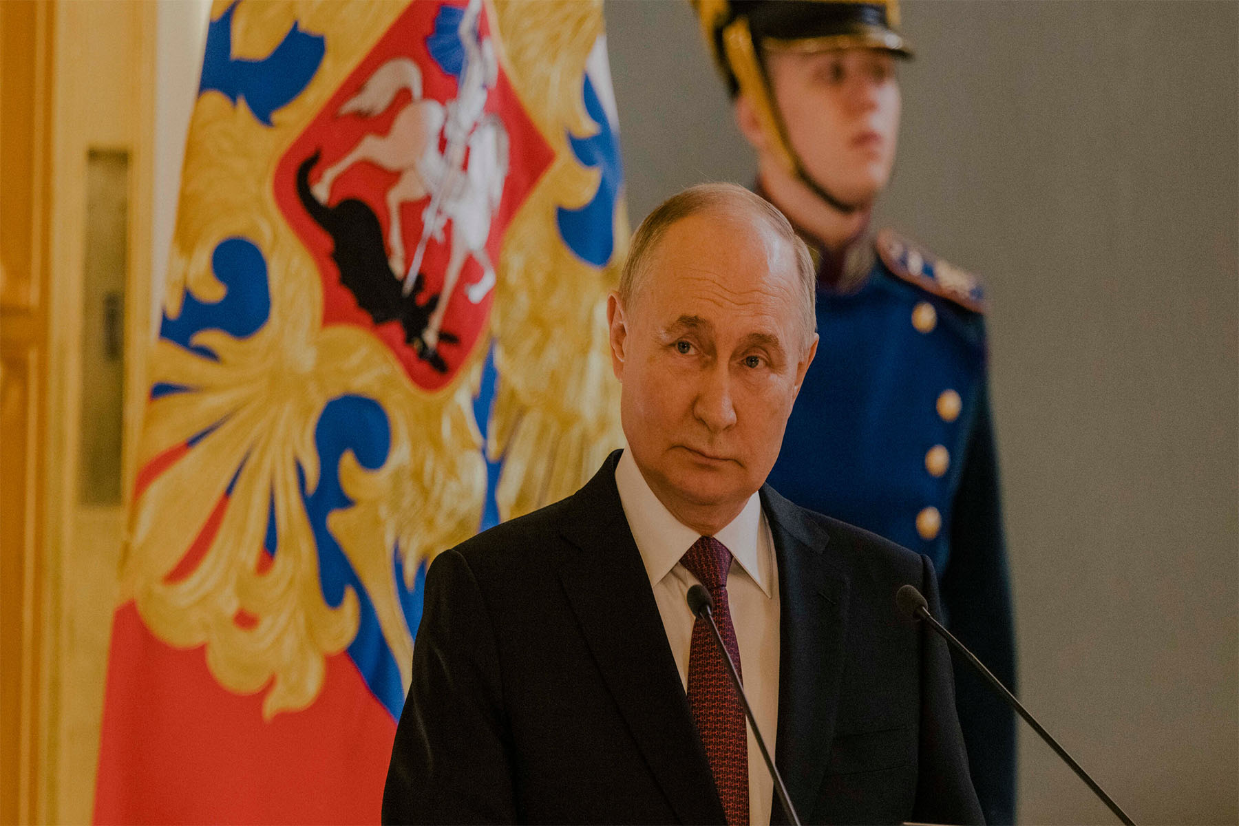 پوتین مدعی است که مهاجمان مسکو توسط اوکراین پشتیبانی شده اند