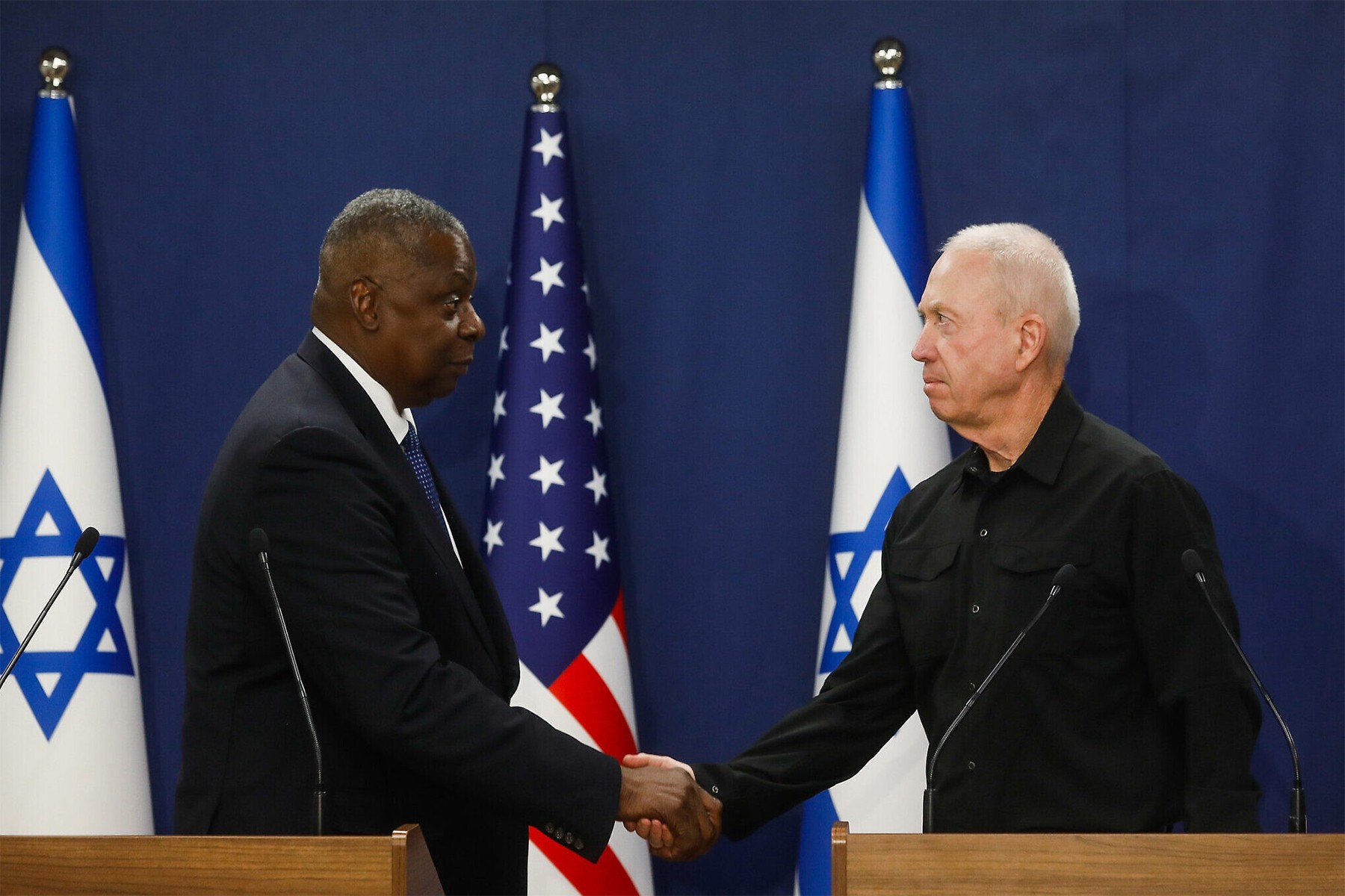 وزیران دفاع آمریکا و اسرائیل همزمان با افزایش اختلافات بر سر جنگ در غزه دیدار کردند