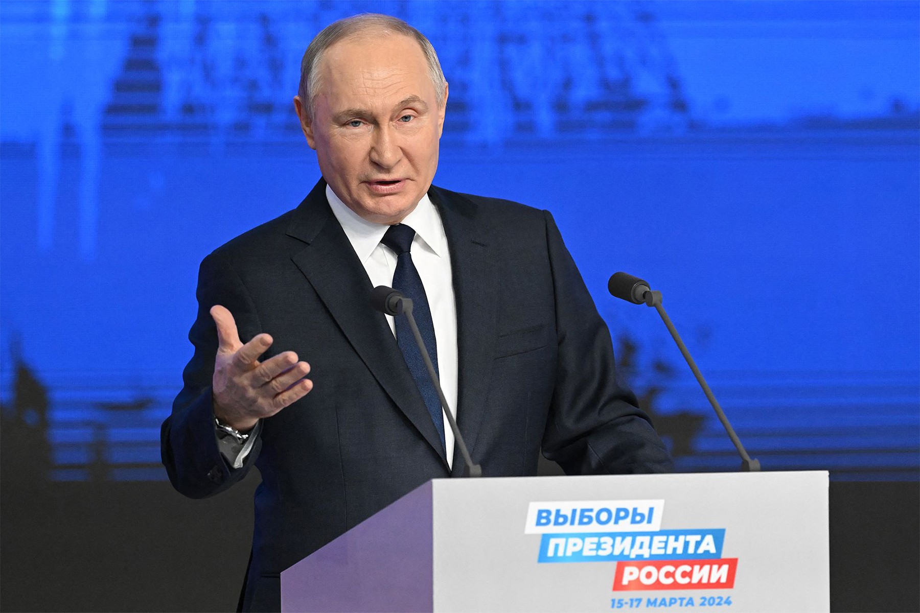 پوتین رکورد پیروزی در انتخابات روسیه را برای پیشبرد جنگ در اوکراین به دست آورد