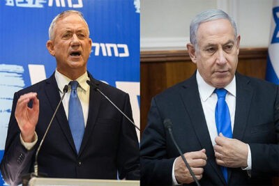 بنی گانتز، عضو کابینه جنگی اسرائیل و رقیب نتانیاهو نشست‌های خود را در واشنگتن آغاز کرد