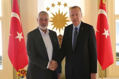 رهبر سیاسی حماس برای دیدار با اردوغان به ترکیه رفته است