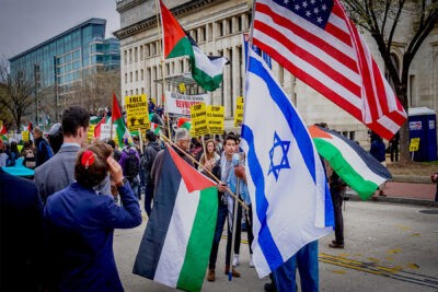 حمله جمهوری اسلامی به اسرائیل شکاف بین چپ فعال و میانه روهای دموکراسی در آمریکا را بیشتر می کند