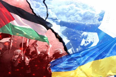 اوکراینی‌ها نفاق را در دفاع متحدان غربی از اسرائیل می‌بینند