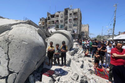 در پی توجه جهانی به حملات اسرائیل و جمهوری اسلامی، تعداد کشته‌شدگان غزه از 34000 نفر گذشت