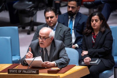 ایالات متحده قطعنامه سازمان ملل در حمایت از عضویت کامل کشور فلسطین را وتو کرد