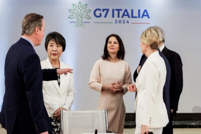 وزیر خارجه ایتالیا در G7 گفت اسرائیل در آخرین لحظه به آمریکا درباره حمله پهپادی به ایران هشدار داد