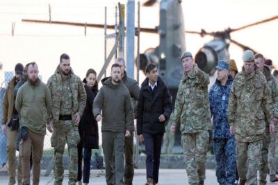 زلنسکی: اوکراین از دانمارک و بریتانیا برای حمایت نظامی تشکر می کند