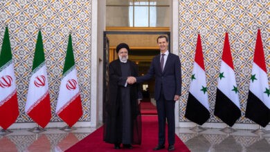 بشار اسد رئیس جمهور سوریه برای ابراز همدردی بابت کشته شدن رئیسی به ایران سفر کرد